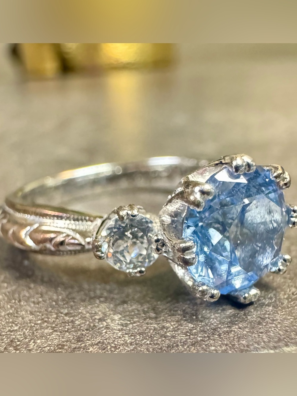 Tacori for Diamonique bloom cut ring size 7
Price is firm ring is rare 💍